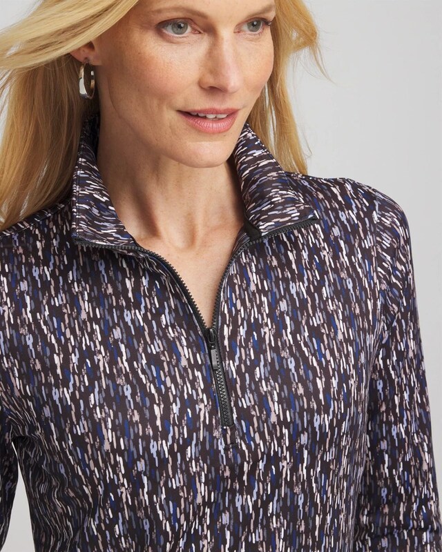 Zenergy UPF Printed Long Sleeve Top - image 4